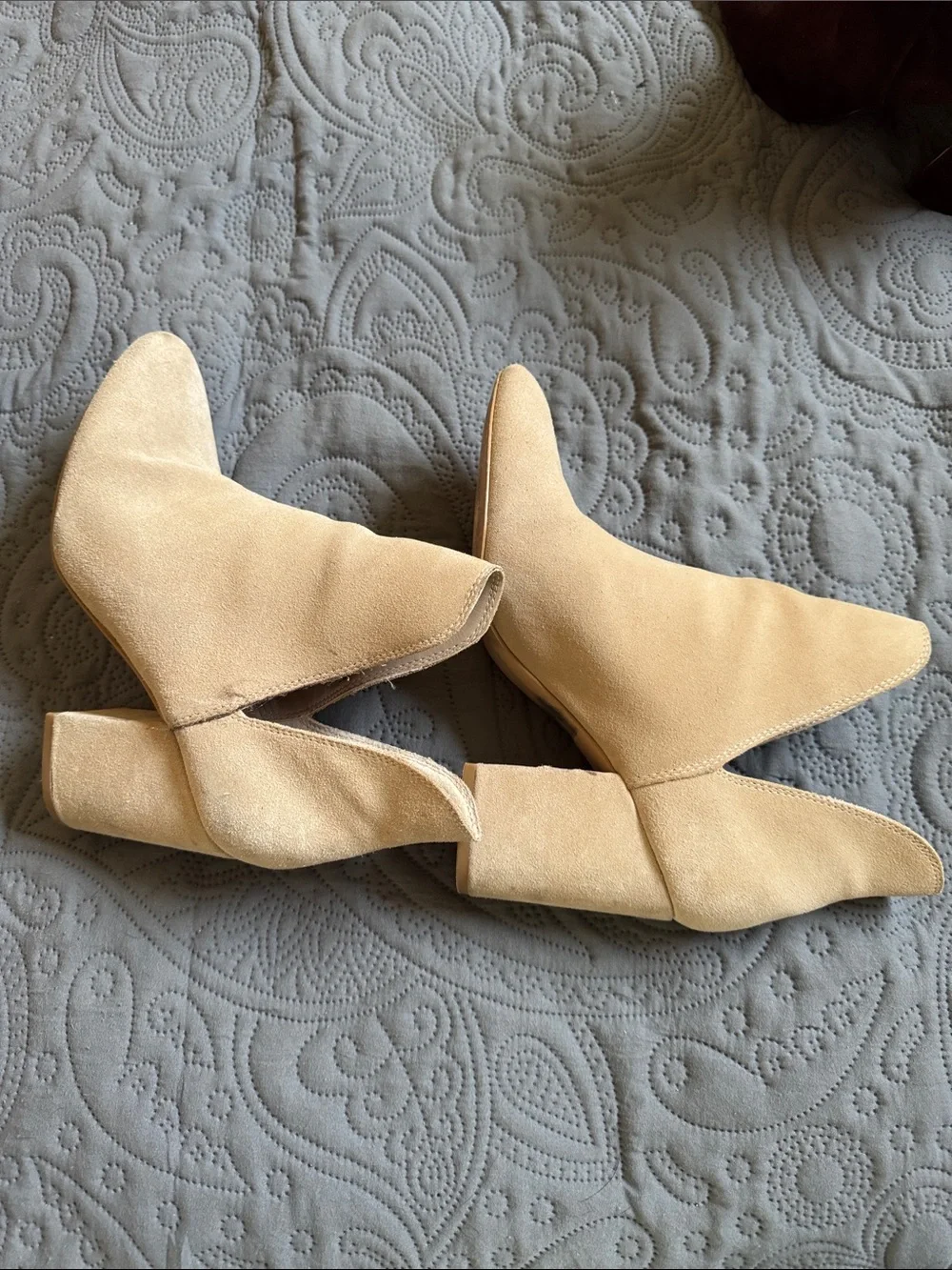 Steve Madden suede ankle